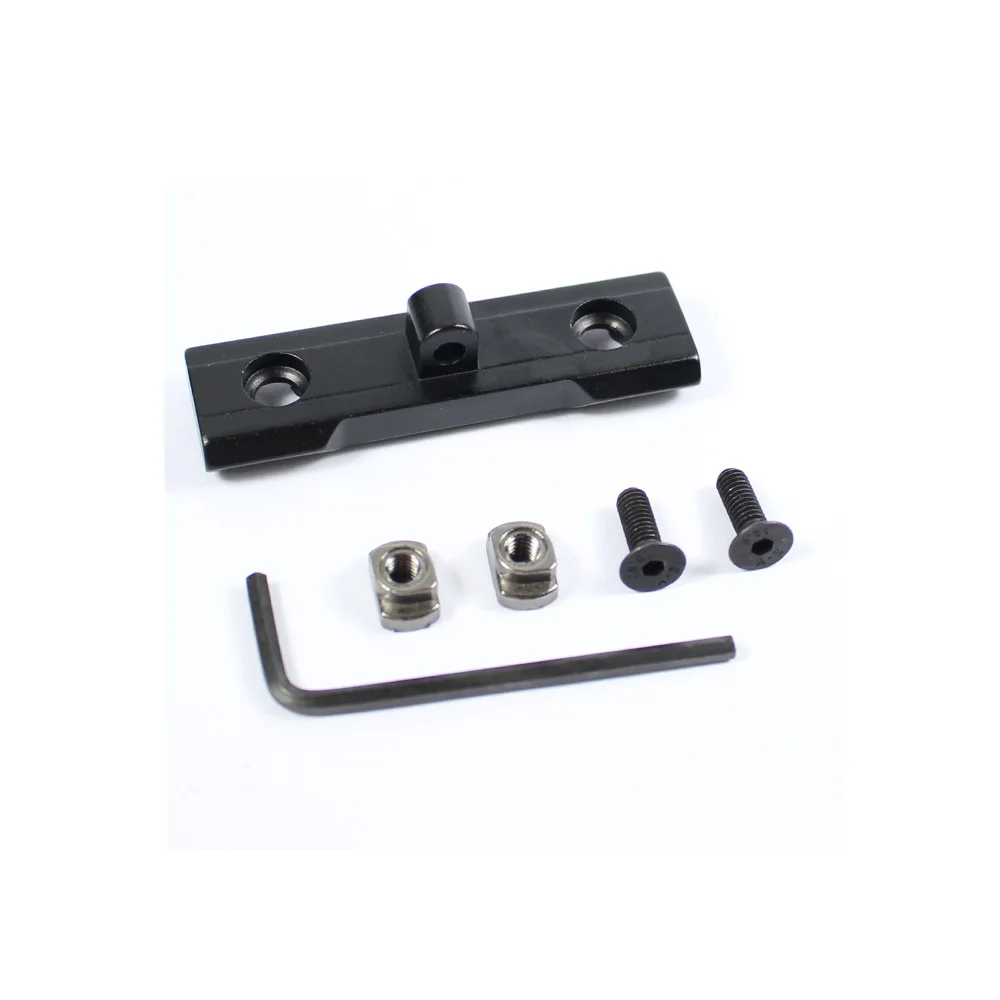 

M Lok Bipod Mount Adapter Slot Handguard Systems For Harris Sling Stud Aluminum Black