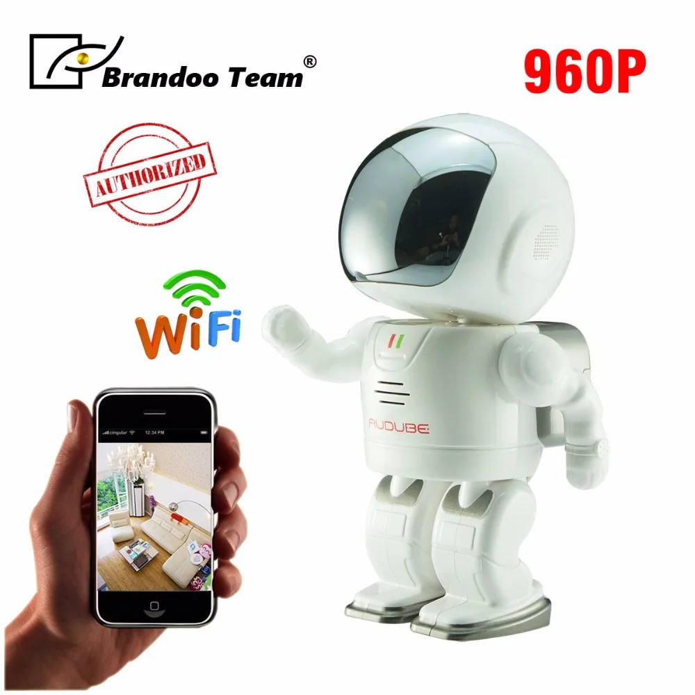 

Audube 960P spaceman robot WiFi IP camera,CCTV WIFI home security camera,free shipping