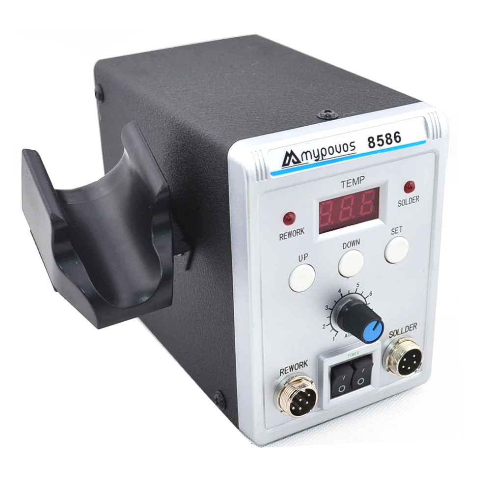 750W 8586 2in1 Electric Soldering Irons Soldering Station +Hot Air Gun Solder Station with BGA SMD PCB IC Repair soldering iron hot air gun soldering station soldering tool desoldering station