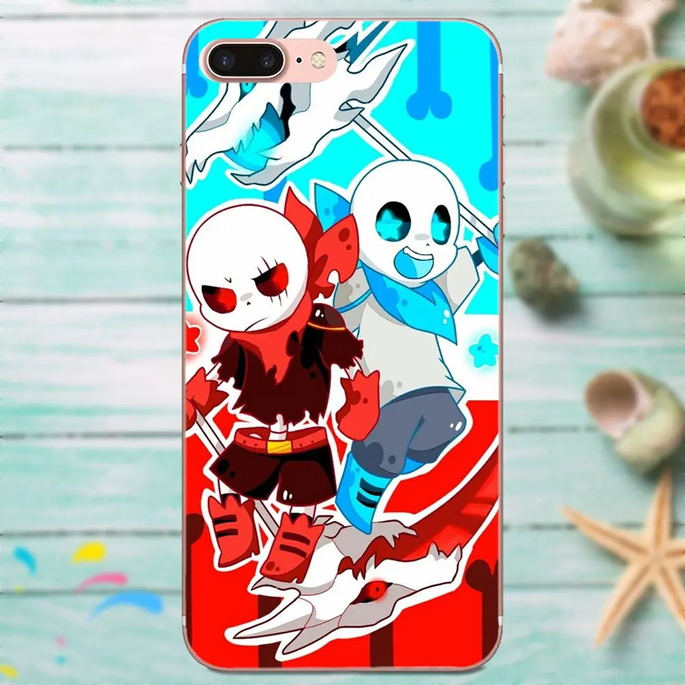Дизайн игры Undertale Sans постер для Apple iPhone X XS Max XR 4 4S 5 5C 5S SE 6 6S 7 8 Plus Цитата Тонкий