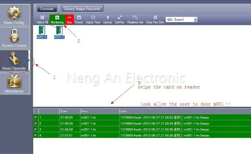 LAN TCP/IP разъем RFID IC 2 двери 4 читатель контроллер доступа панели управления Совета для введите двери контроля доступа система