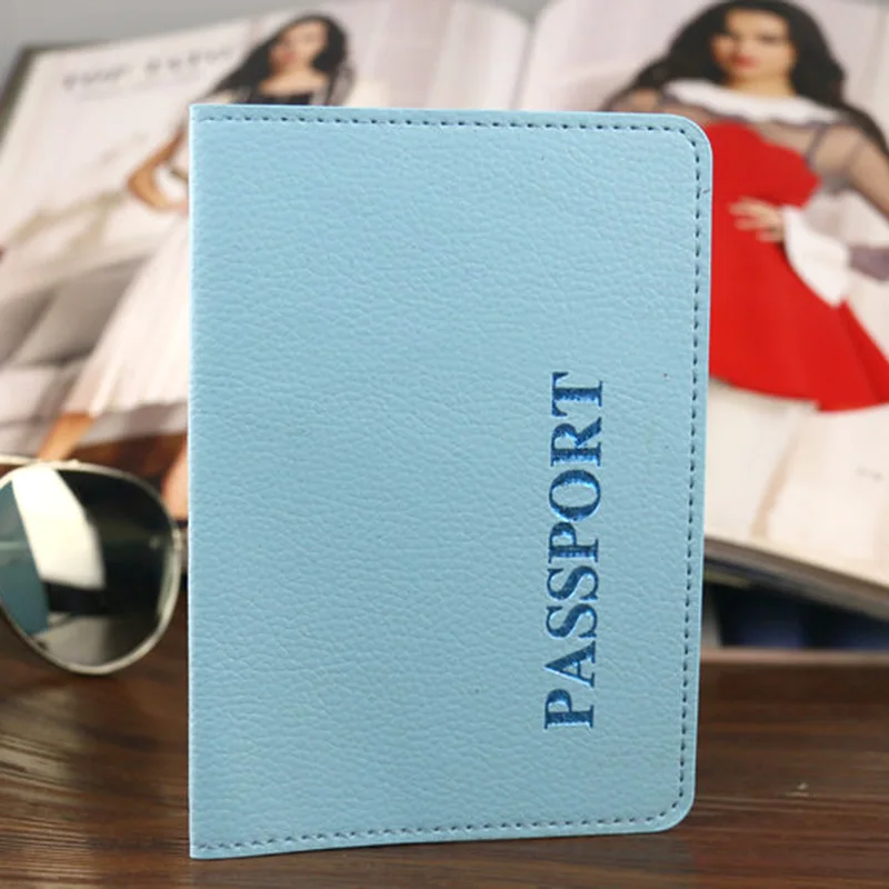Elegant Women Cover on the Passport Brand Top Quality Passport holder for girls pasport Design