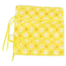 PHFU Sac de l'Aiguille a Tricoter Circulaire a 15 emplacemement avec motif de fleur