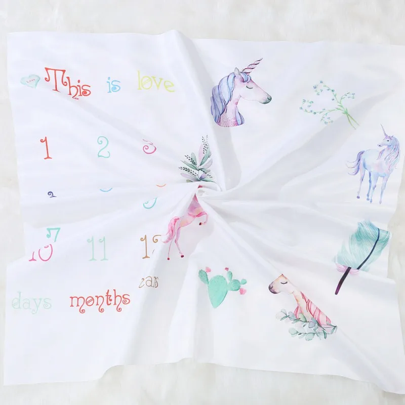 Playtoday детское одеяло фон Одеяло новорожденных Подставки для фотографий ковер детское одеяло s младенцев фото ткани аксессуары 2018