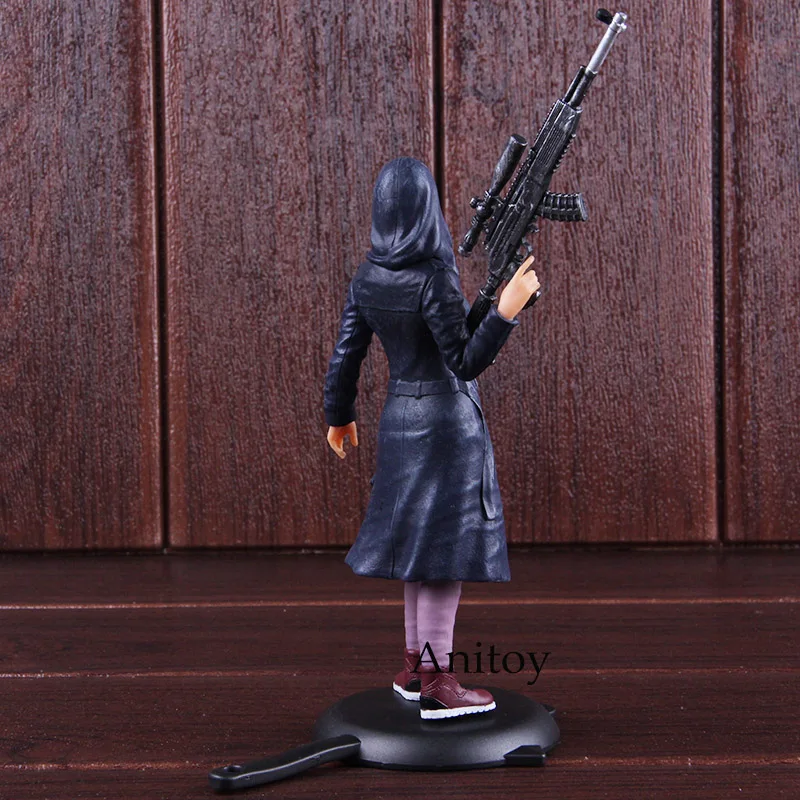  PUBG Playerunknow's BattleGrounds Hot Game Battle Loyale Girl Faith Suit Ver. PVC Haocaitoy Action 