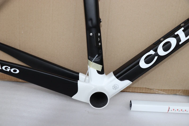 Best 2019 newest Colnago C64 frame carbon road bike frame racing bicycle Frame white black color 5