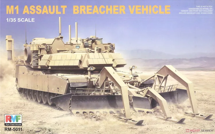 

IN STOCK Ryefield Model RM-5011 1:35 M1 Assault Breacher Vehicle