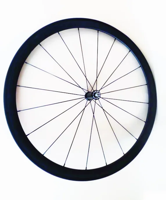 

road carbon bike front wheel 700c 38mm carbon clincher/tubular wheels 23mm width novatec hub F271SB basalt braking surface