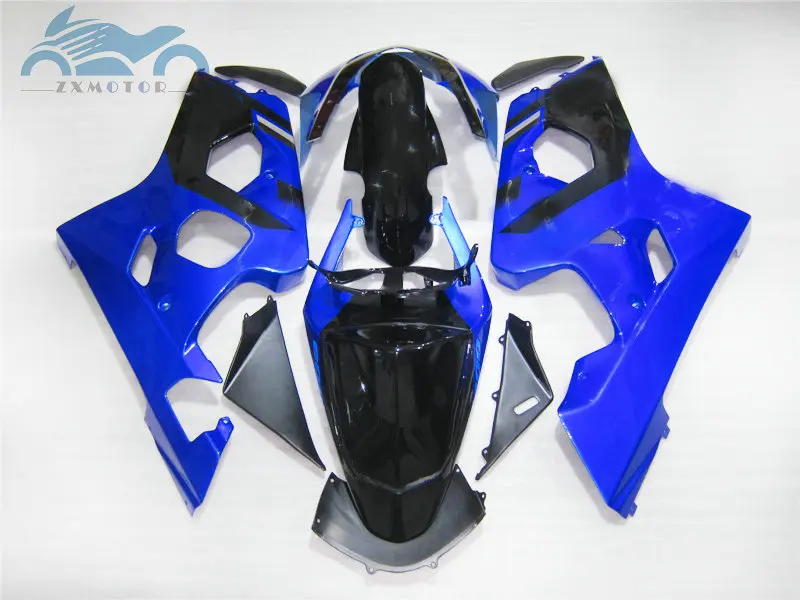 Комплект обтекателей для SUZUKI 2004 2005 GSXR 600 R750 комплект 04 05 GSXR750 K4 K5 синий корпус