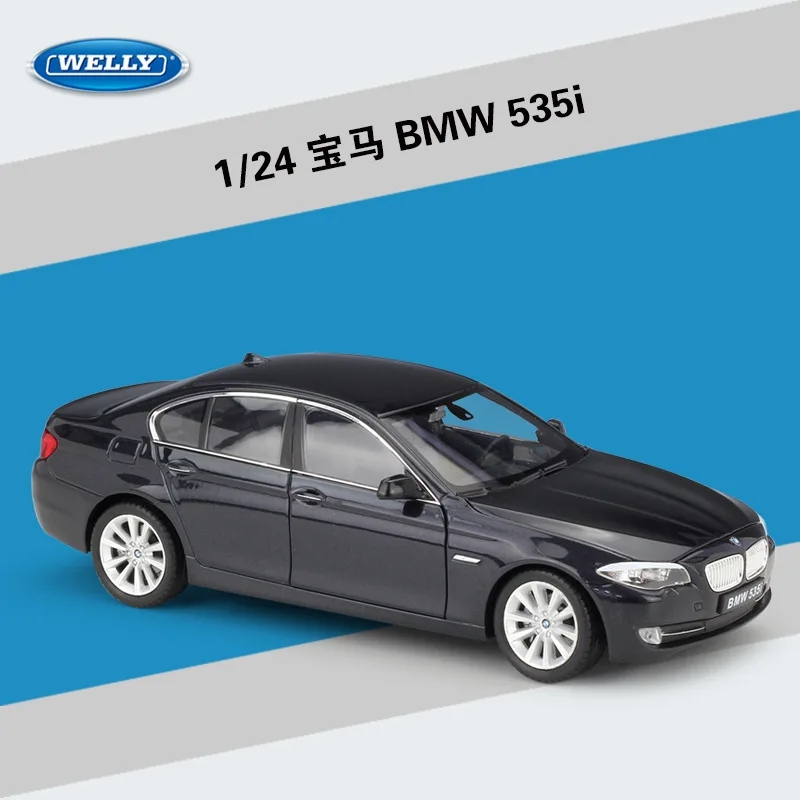 Классический литая модель автомобиля WELLY 1:24 BMW 335i/535i из металлического сплава для