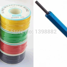 1 шт. 305 м длинная электрическая проволочная линия высокого качества 30awg ОК линия+ проволочная обёрточная лента инструмент для обёртывания