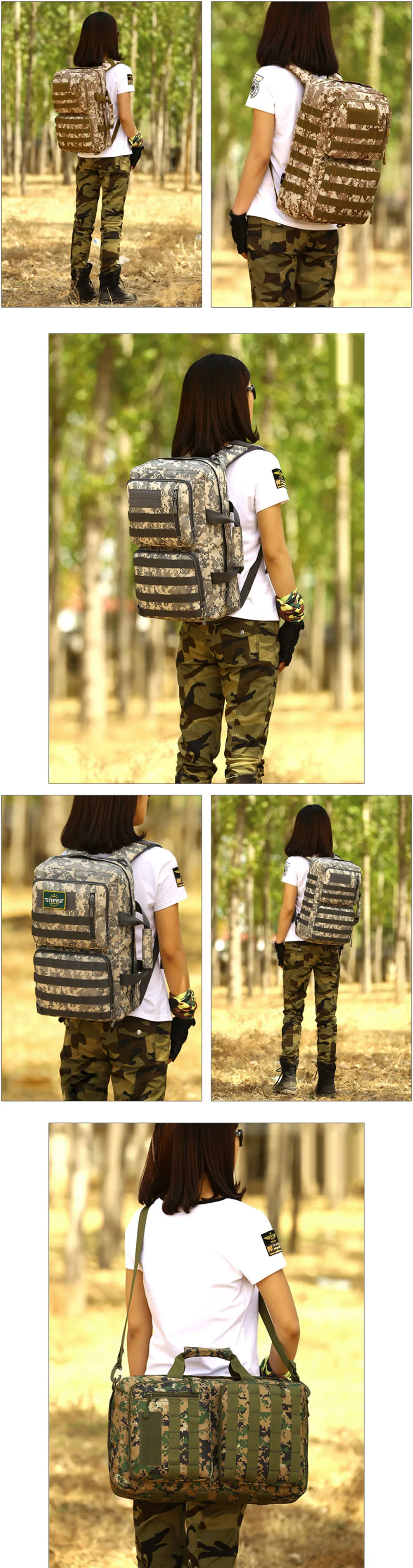 Outdoor Military Backpack Pack Rucksack Tactical Bag (5)