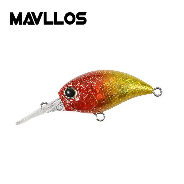  Mavllos 30mm 2.5g Slow Floating Fishing Crankbait Lure Shallow Swimming Deep Lifelike Hard Artifici