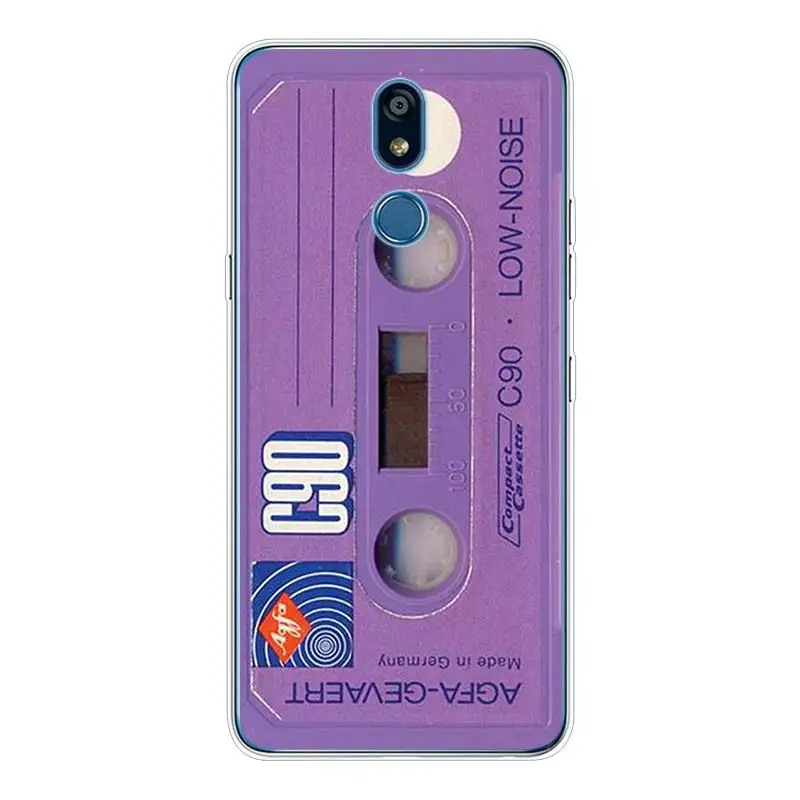 Мягкий силиконовый чехол для телефона Классическая старые кассеты для LG K50 K40 Q8 Q7 Q6 V50 V40 V35 V30 V20 G8 G7 G6 G5 ThinQ мини Чехол - Цвет: Style 15