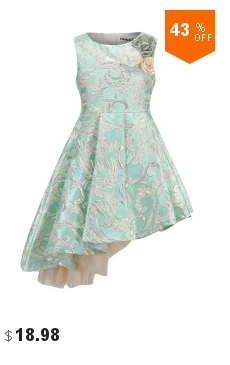 Bongawan/летнее платье принцессы для девочек с рисунком; Новинка года; детская одежда без рукавов; модные вечерние платья с поясом для свадьбы