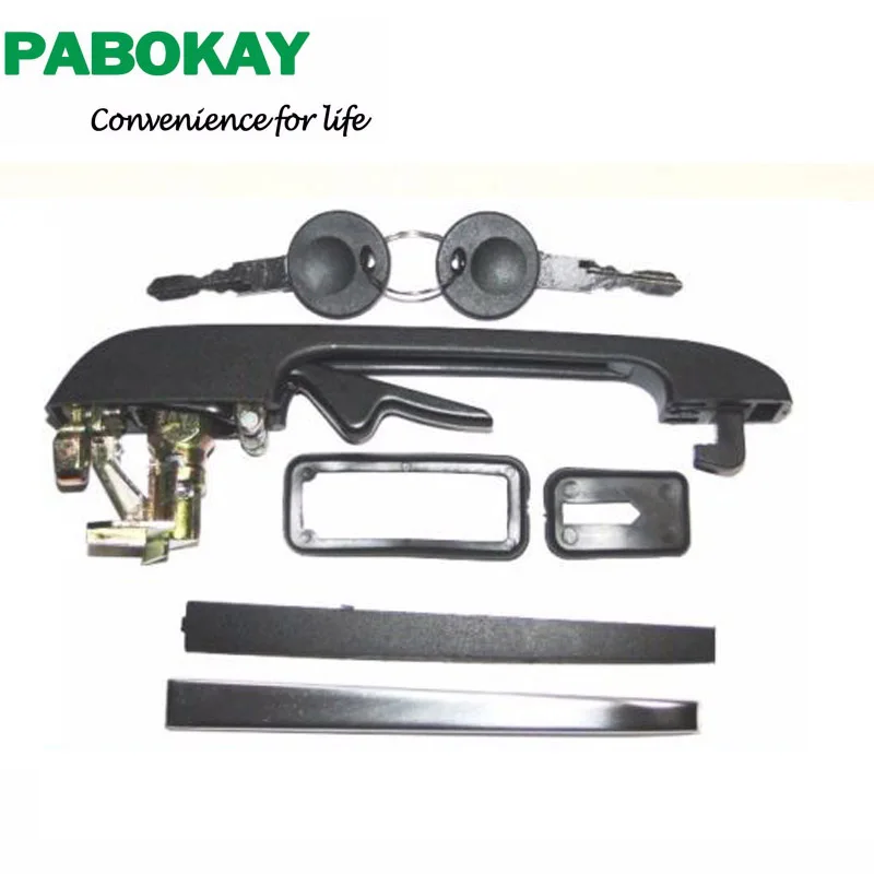 

FOR VW GOLF JETTA MK1 MK2 DERBY OUTER LEFT FRONT DOOR HANDLE NEW 191837205 191837205A