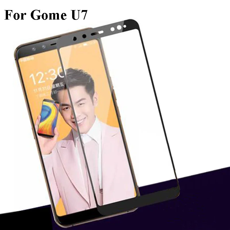 

Tempered Glass For Gome U7 U 7 GomeU7 Full Cover 9H Explosion-proof Screen Protector For Gome U7 U 7 GomeU7 Protection Film