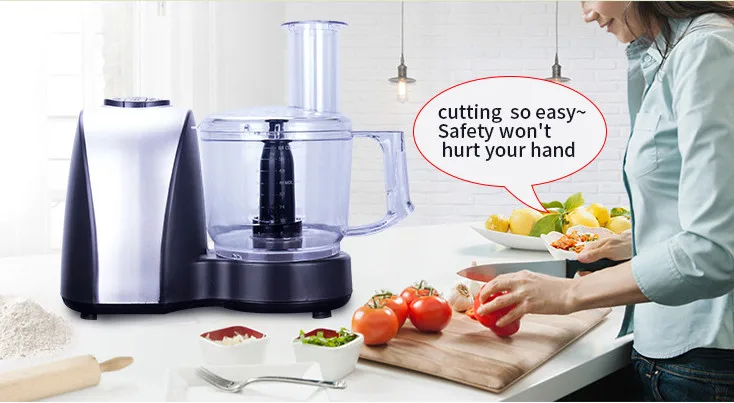 Electric Vegetable Cutter 1.85L Garlic Mixer Commercial Garlic Mixer Meat Cutter