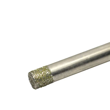 10x10mm cnc 라우터 전기 도금 다이아몬드 돌 조각 도구, 돌 조각 기계 커터 돌 절단 비트, 1 피스