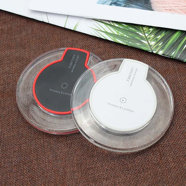 TIMISOOJUN Qi Wireless Charger For Apple iPhone X 8 Plus Samsung Galaxy Note 8 S9 S8 S7 Edge Desktop Fast Wireless Charging Pad