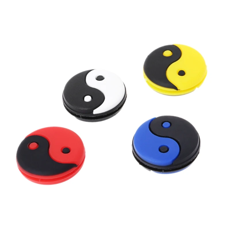

Silicone Tai-chi Shape Tennis Racquets Vibration Absorber Outdoor Sports Supply Tennis Accessories