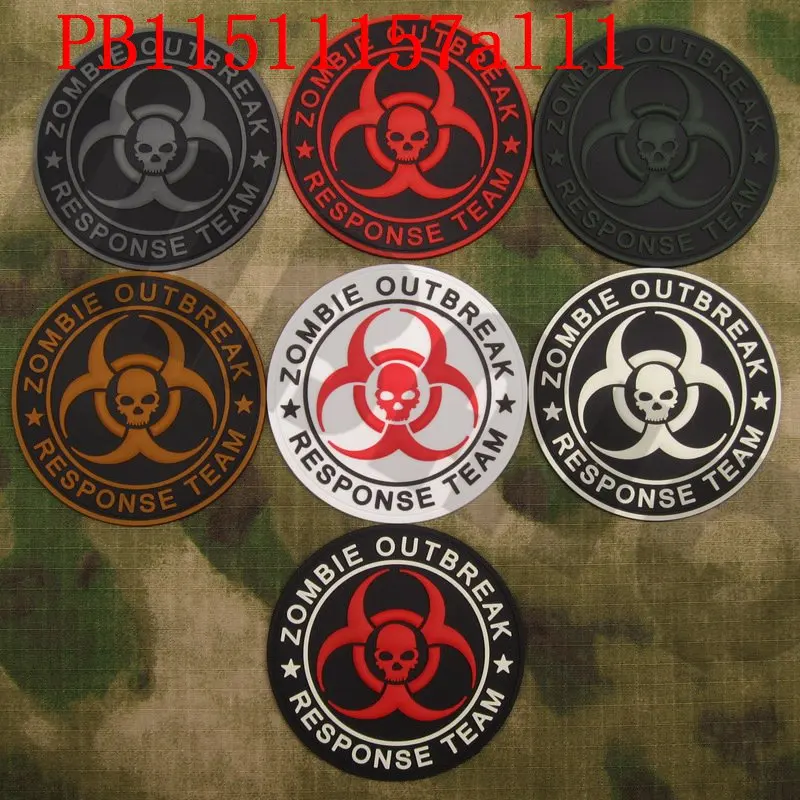 3D PVC patch Umbrella ZRT ZOMBIE OUTBREAK RESPONSE TEAM