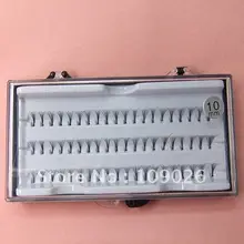 60 пучков студия накладные ресницы Черный 10 мм