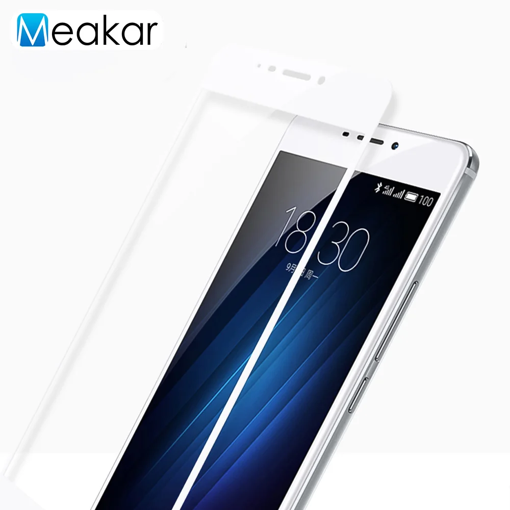 9H 2.5D полное покрытие 6 0 для Meizu M3 MAX закаленная Защитная стеклянная пленка экрана