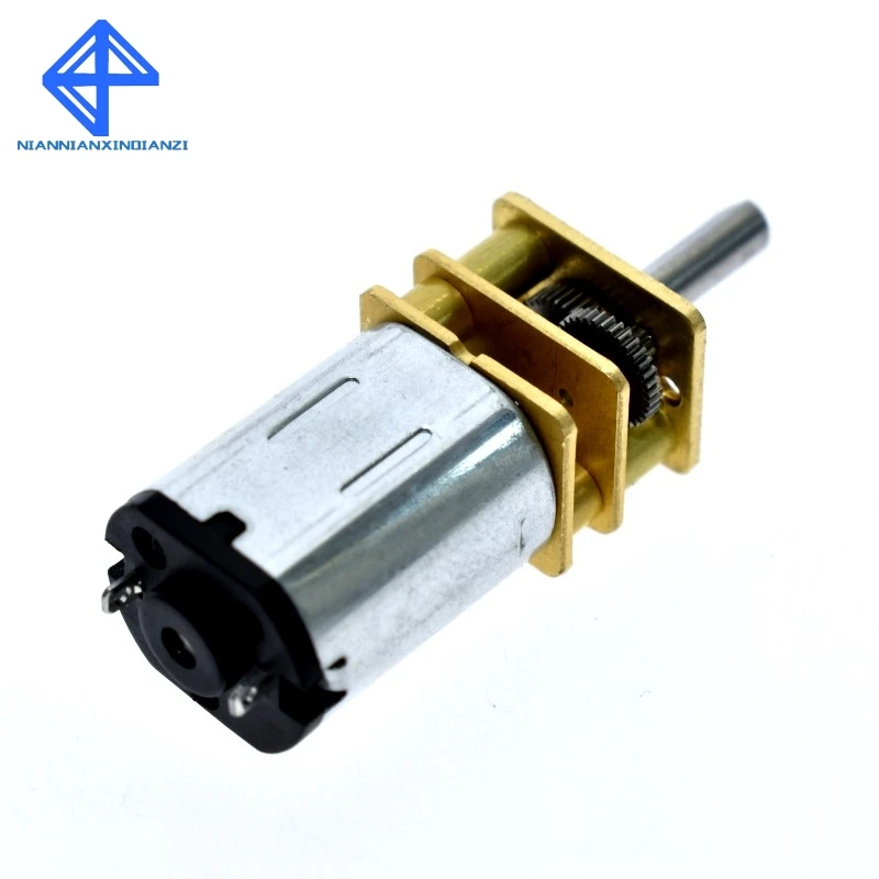 

Arrival DC 6V 200RPM Mini Metal Gear Motor with Gearwheel Model:N20 3mm Shaft Diameter For Power Tool