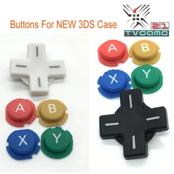 

ABXY Buttons Set For NEW 3DS Shell ,Color Black and White Available!