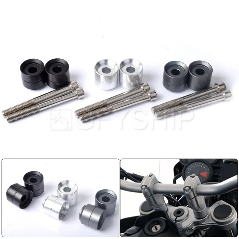 

F800GS Motorcycle For BMW F650GS Twin F700GS F800GS Motorcycle Accessories Handlebar Riser Kit Moves Bar Up