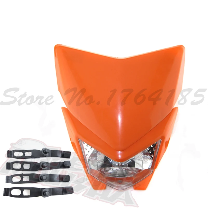 Dirt Bike head light KLX headlight off road motorcycle grimace head