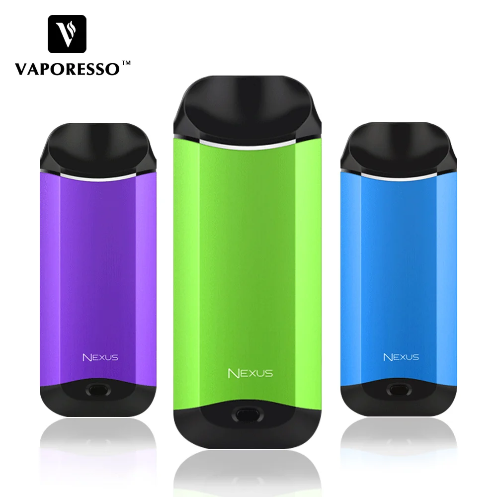 

Original Vaporesso Nexus AIO Starter Vape Kit with 650mAh Battery In-Built 2ml Tank & 1.0ohm CCELL Coil Palm MTL and Drip Tip