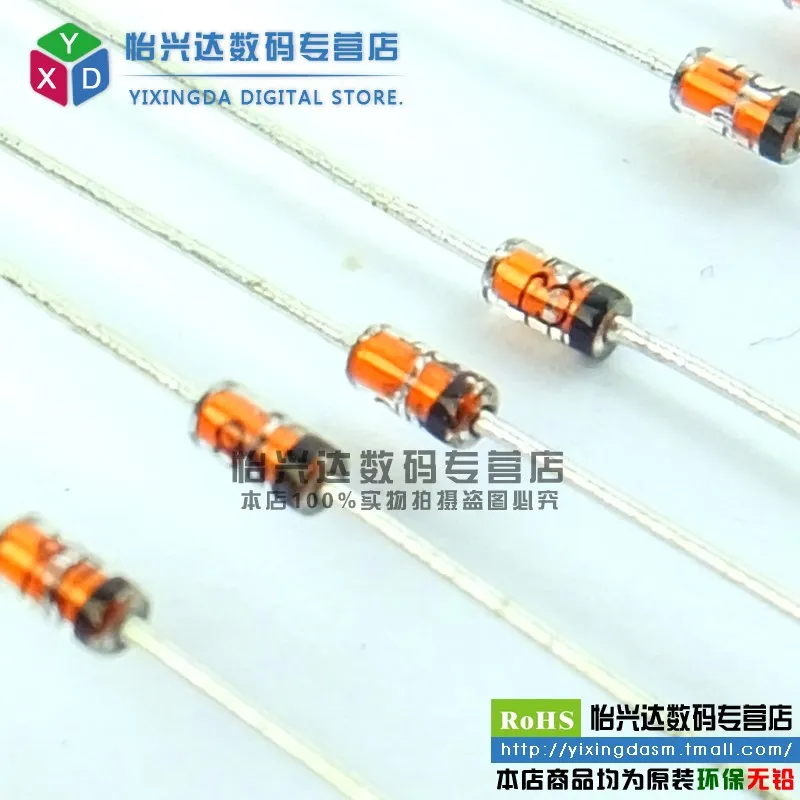 Iss106 1SS106 DO 35 diodo detector de freqüência YXDDZdiode cathode