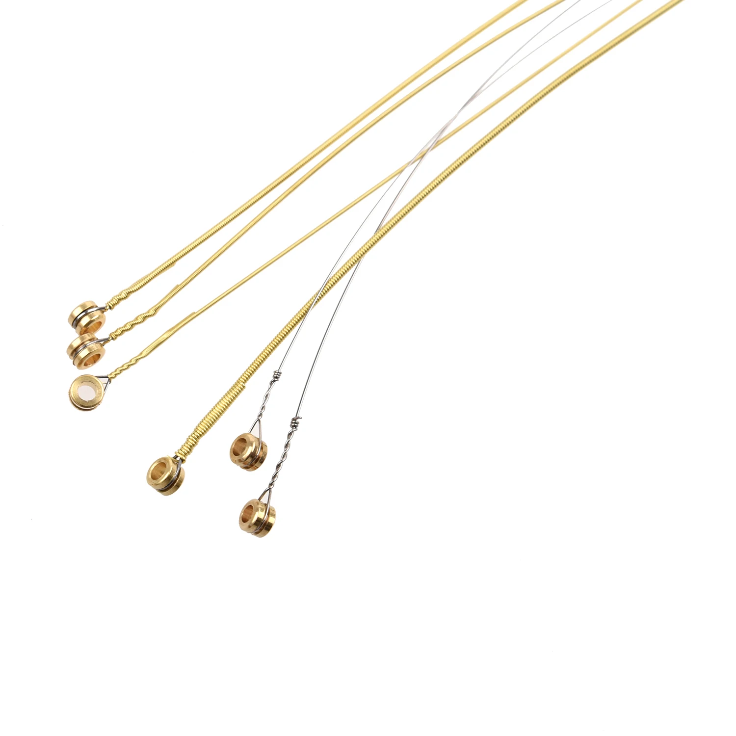 Замена 6 шт A406 набор стальных струн для акустической гитары|string set|steel stringacoustic string