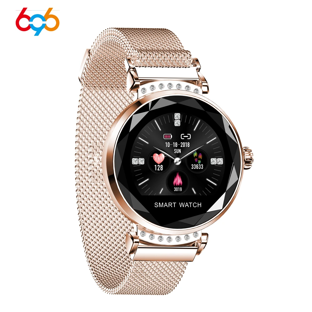 

696 H8 Smart Watch Bracelet Heart Rate Blood Pressure Watch Pedometer Waterproof Fitness Activity Tracker H1 H2 Women Bracelet