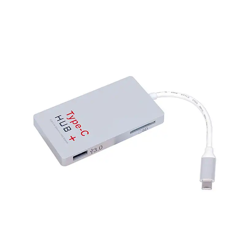 

Type-C To Hdmi & Hub & Sd Card Reader 7&Pd Charging Type-C Card Reader Hub 4K Hd