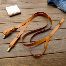 Натуральная кожа чулок ретро коричневый чулок