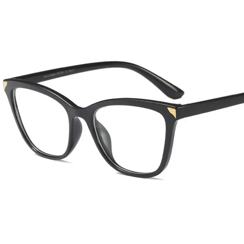 Женские очки кошачий глаз, прозрачная оправа, роскошные Брендовые женские очки, ретро солнцезащитные очки с оправой OCulos