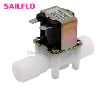

AC220V Electric Solenoid Valve Magnetic N/C Water Air Inlet Flow Switch N/C 1/2" G08 Whosale&DropShip