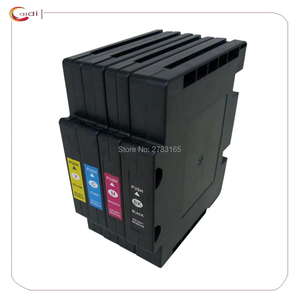 4 цвета совместимый сублимационный картридж с чернилами для Ricoh Aficio SG 3110DN SG7100DN