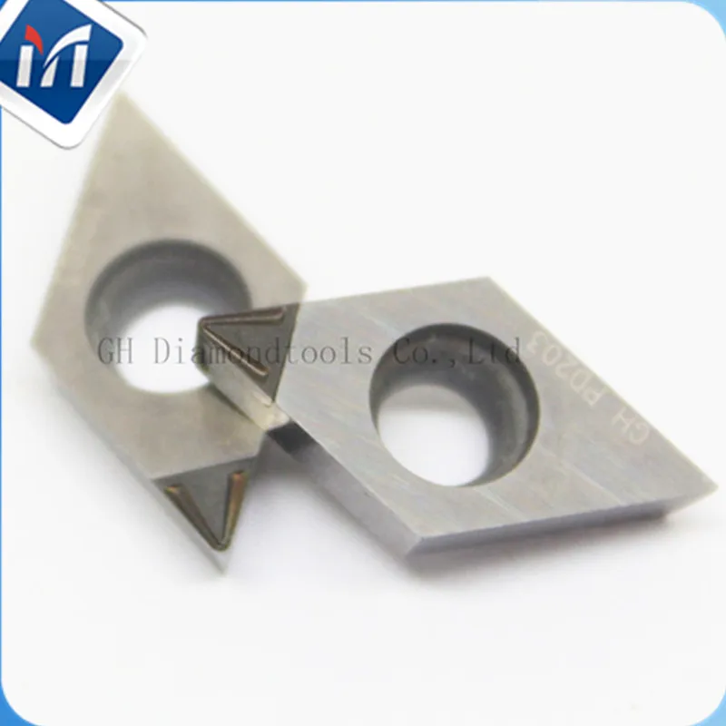 Diamond PCD Chip breaker CNC insert lathe internal turning tool Carbide cutter abrasive blades TNMG160404 VCGW VCGT160404 1PC