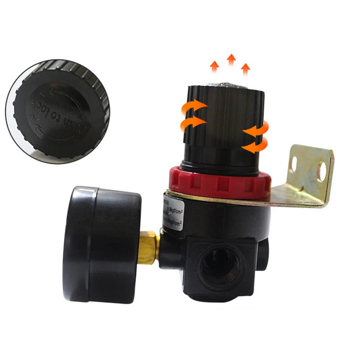 

1pc G1/4 Air Control Compressor Pressure Regulating Regulator Valve New Hot