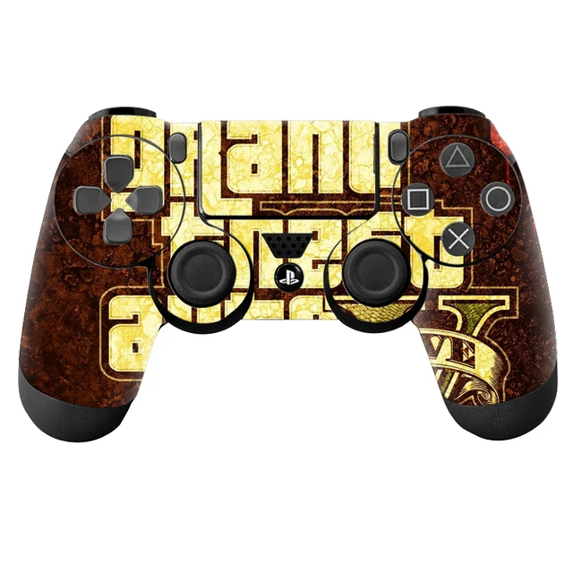 GTA V PS4 Controller Skin Stickers Decals Protective Skin for