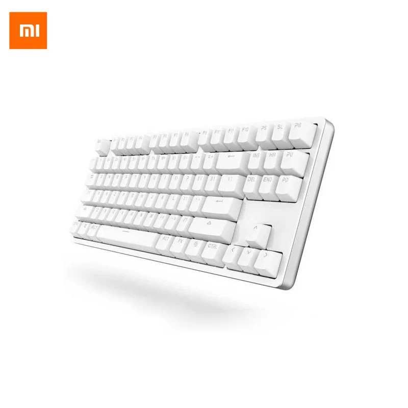 Xiaomi Keyboard Yuemi 87 Keys Mechanical LED TTC Red Switch Backlight Game Keyboard Backlit Aluminium Alloy
