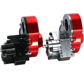 

1pcs SCX10 RC Car Axial Transmission Box/Full Metal Transmission Gearbox/Center Crawler Gear Box Reverse For 1/10 RC Car