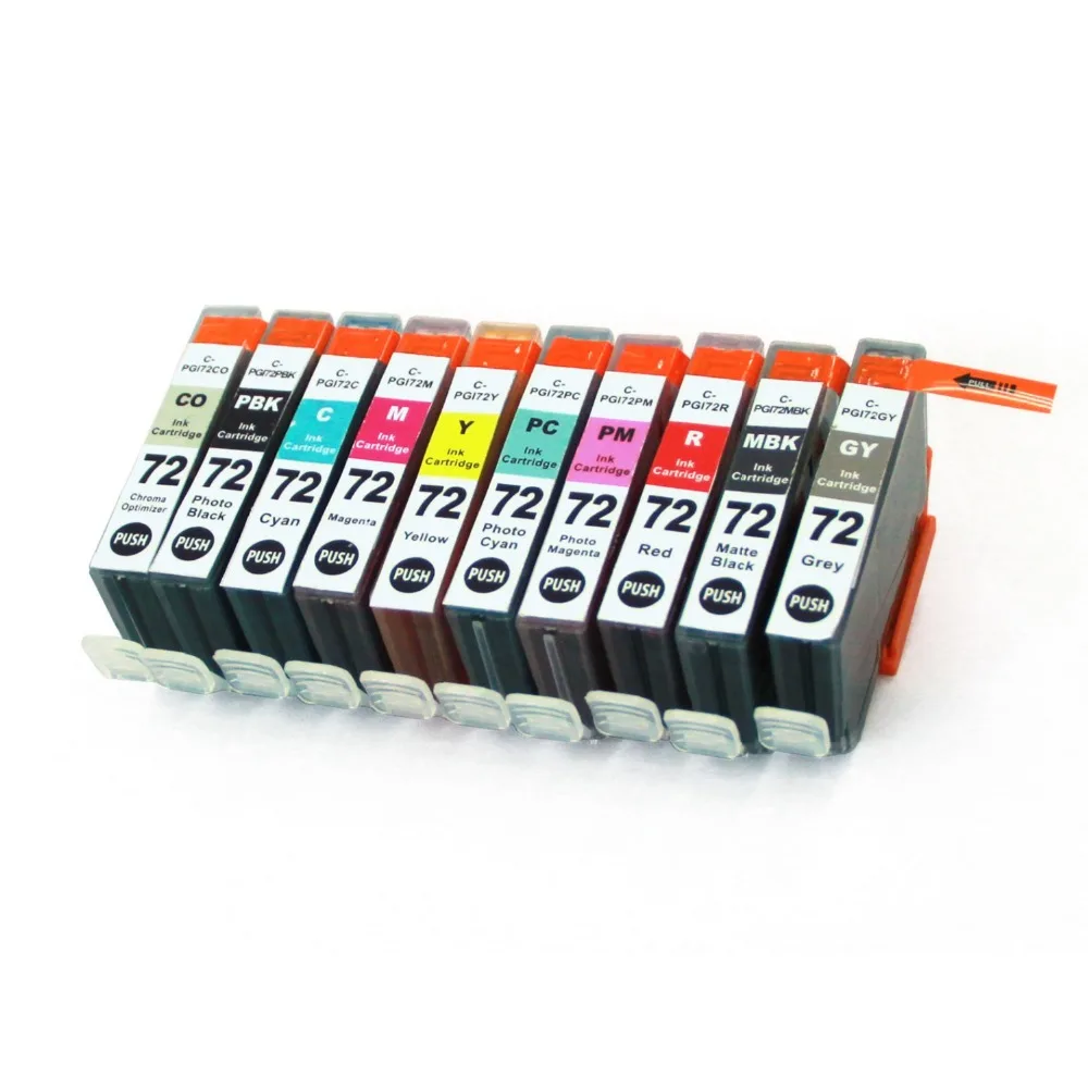 

XIMO 1 Full set of Compatible Ink Cartridge pgi-72 for Pixma Pro-10