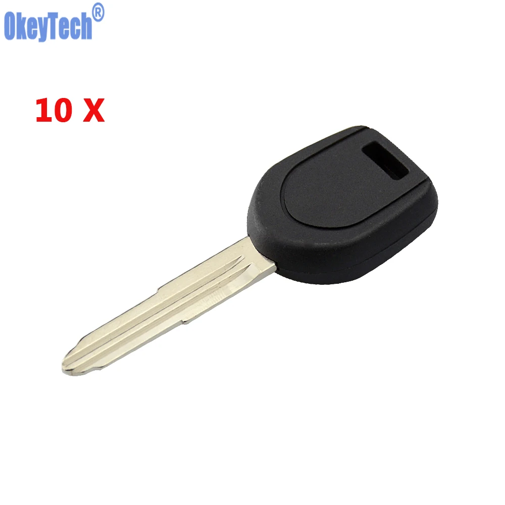 OkeyTech Good Quality New Transponder Key Shell for MITSUBISHI Colt Outlander Mirage Pajero Remote Key No Chip Free Shipping