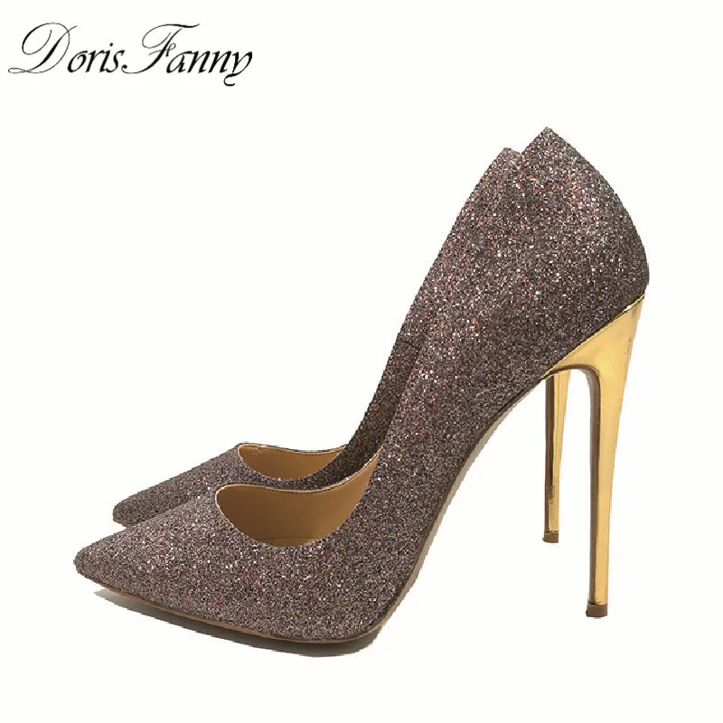 sequin pumps women's shoes