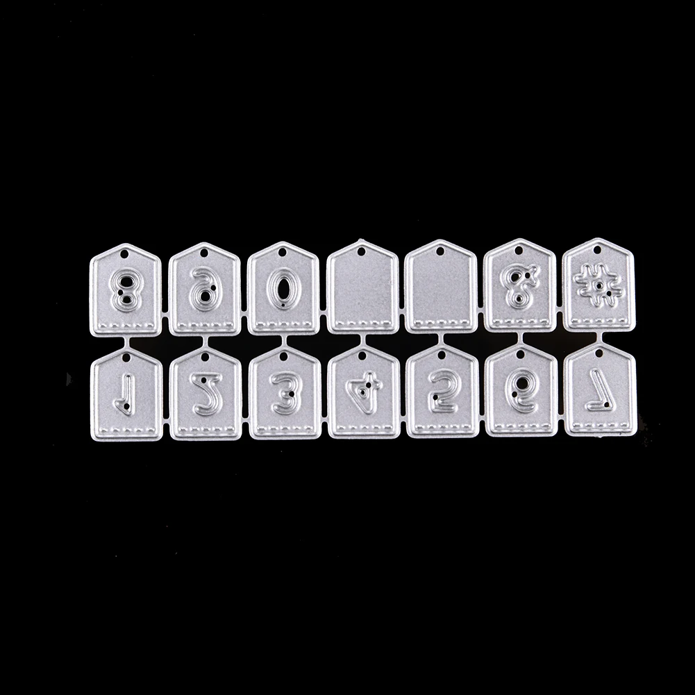 

number Metal Cutting Dies Stencil DIY Scrapbooking Decor Craft Embossing Folder Paper Crad making craft stamps and dies New